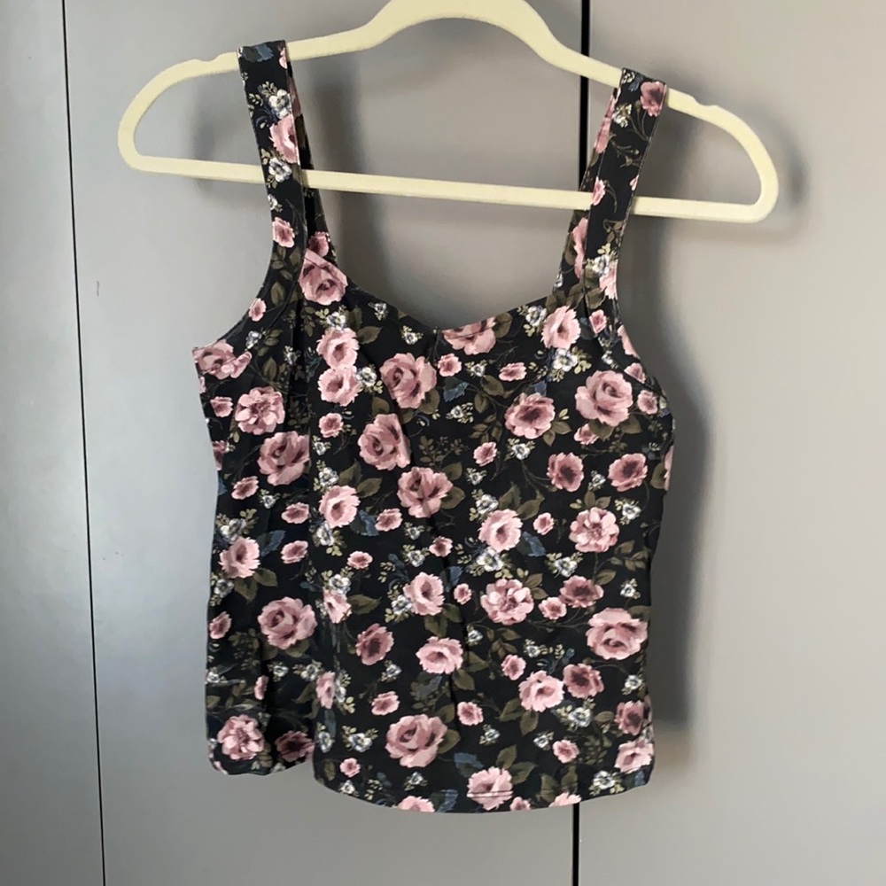 Floral Crop Top
